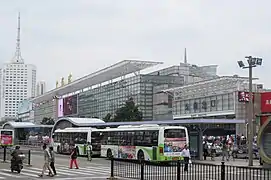 Shanghai Railway Station in Shanghai, China