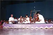 Delhi P. Sunder Rajan (right) in 1991