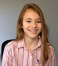 Mansfield smiling in an interview with DeafNation