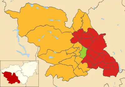 2006 results map
