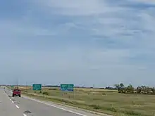 Shelter Belt Centre Hwy 56 junction on Hwy 1 (Trans-Canada Hwy).