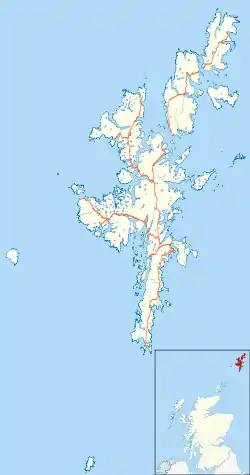 Freester is located in Shetland
