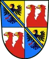 Combined coat of arms of Jankovský z Vlašimi.