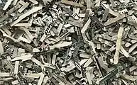 Shreds of unfit US dollar notes with a typical size of less than 1.5&nbsp;mm x 16&nbsp;mm
