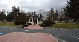 Public park near Shrewsbury's municipal building