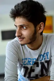 Shreyan Chattopadhyay at Academy of Fine Arts (2018).