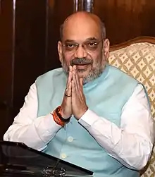 Amit Shah, politician and the 36th and current Home Minister of India