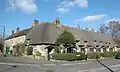 Late 17th or early 18th century thatched cottages in Longcot Road