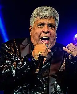 Sidney Magal, in a concert at Tom Brasil&nbsp;[pt] in November 2018