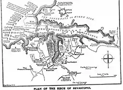 Map of Sevastopol