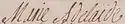 Adélaïde's signature