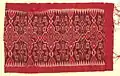 Late 19th-century Singaraja silk endek