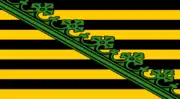 Modern Royal standard of the House of Wettin