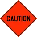 Indication of road stretch affected by road works