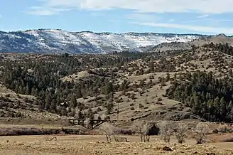 Sixmile Mountain from 16 Mile Creek