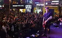 Skasucks were the penultimate act of the New Generation of Ska Festival, held in Culture Street of Sinchon on 30 August 2014.