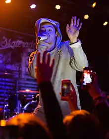 Sk8 at the Skaterade Tour in 2016