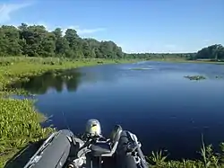 Landscape in Slavsky District