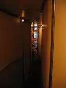 Inside a BRJ Red Class Sleeping Car.