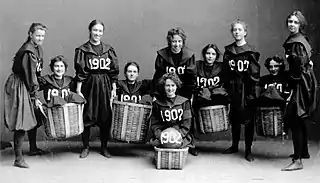 Image 5Smith College's class of 1902 women's basketball team. (from Women's basketball)