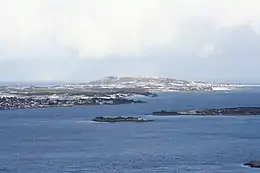 View of Vigra island