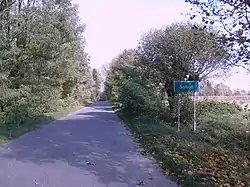 Road in Soboń.