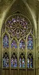 Early bar tracery in Soissons Cathedral (13th century)