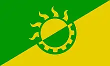 solarpunk flag
