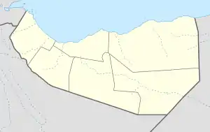 Taleh is located in Somaliland