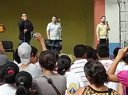 Son by Four performing in Honduras in 2012.