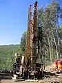 Panasqueira Mine exploration drilling at surface