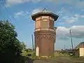 Water tower at station Sonkovo