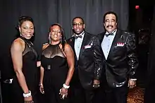 From left to right Veda LaRue, Krystal Perkins, Donald Taylor and Cliff Perkins