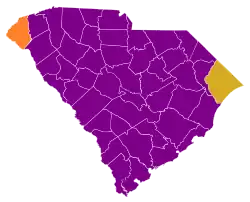 Results of South Carolina's primary