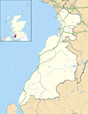 Royal Troon is located in South Ayrshire
