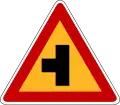 Intersection to left