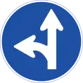 Straight and Left Turn