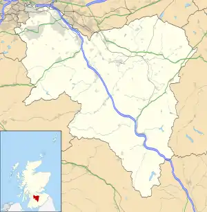 Netherburn is located in South Lanarkshire