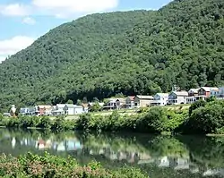 South Renovo and the West Branch Susquehanna River