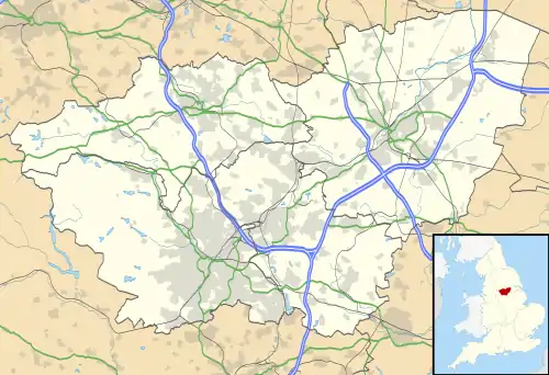 Normanton Spring is located in South Yorkshire