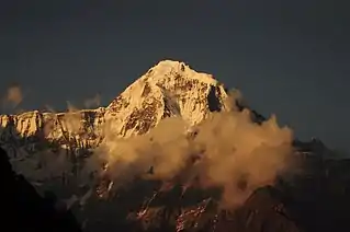 South face of Hiunchuli