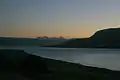Looking southeast across Hvalfjörður at dawn, November 2007