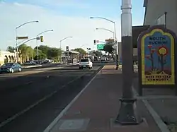 South Tucson from city limits at 6th Avenue