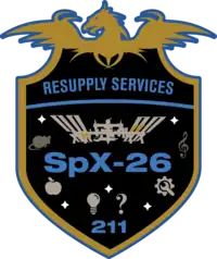 SpaceX CRS-26 mission patch
