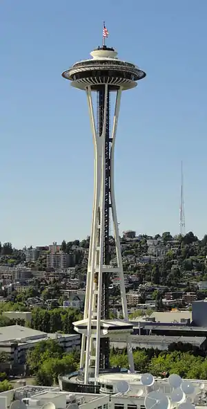 Space Needle, Seattle, United States, 1961.