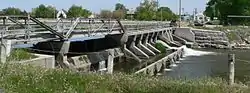 The dam on the Cedar River at Spalding is listed in the National Register of Historic Places.
