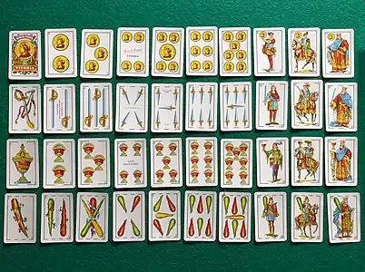 Castillian Pattern cards