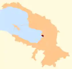 Gavan Municipal Okrug on the 2006 map of St. Petersburg