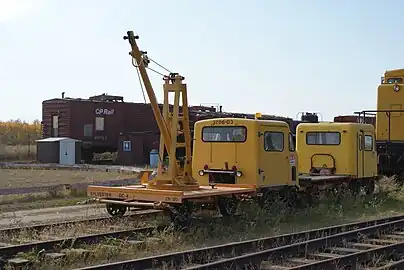 Motorized draisines are known as speeders, trolleys, or “jiggers” in the United States and Canada