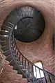 Brick lined interior & spiral stairway